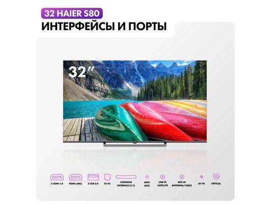 Телевизор HAIER H32S80GFG